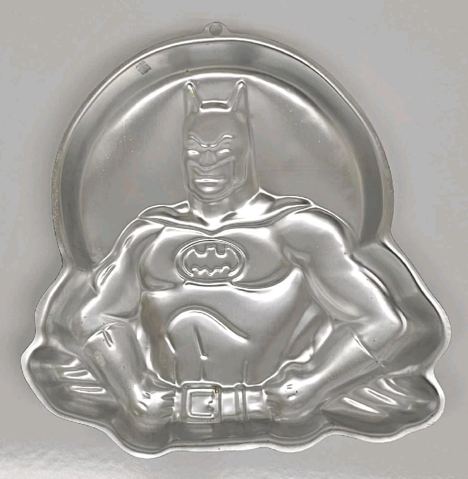 1989 Wilton DC Comics Batman Cake Pan w/ Insert #2105-6501