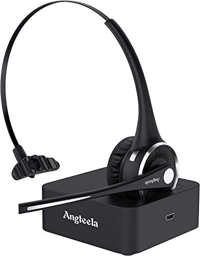 Trucker Bluetooth Headset with Microphone, Wireless Cell Phone Headset with