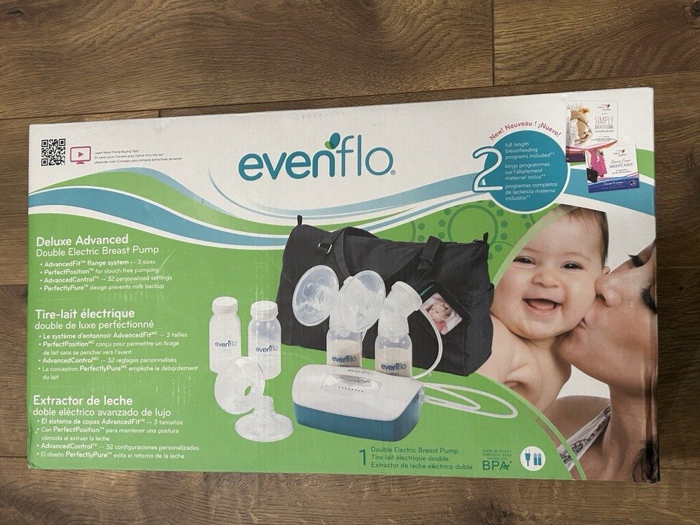 Evenflo Deluxe Advanced Double Electric Pump - New