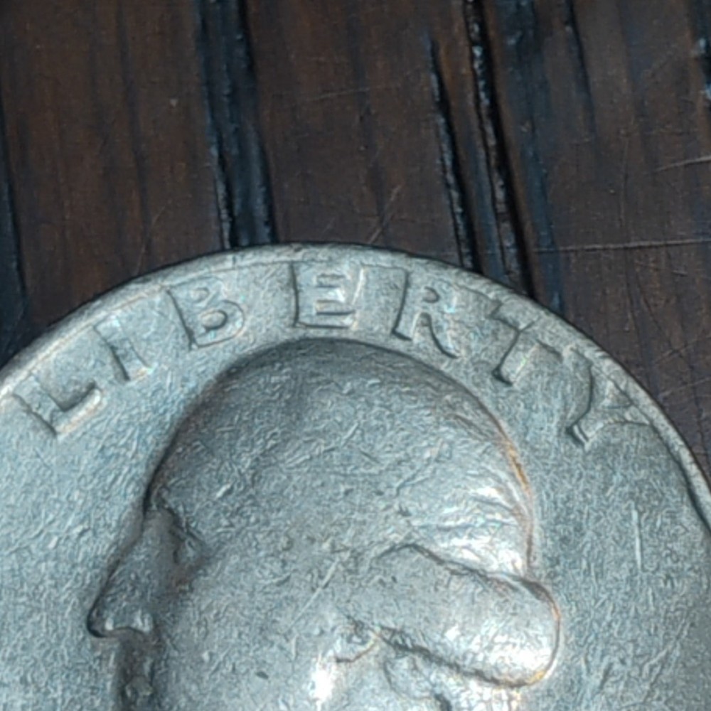 1967 Washington Quarter with lots of errors! (read description!)