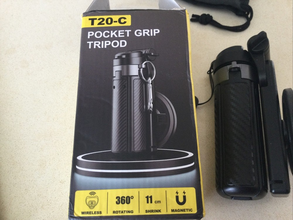 T20-C Pocket Grip Tripod (wireless)