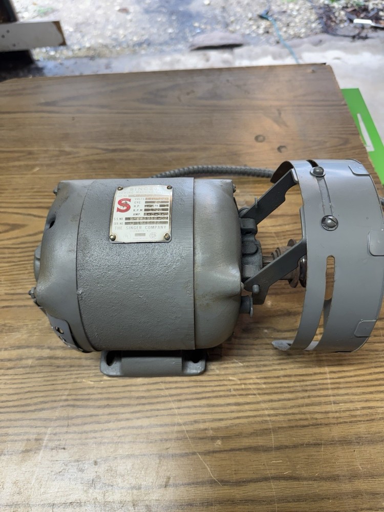SINGER INDUSTRIAL SEWING MOTOR Tested Working