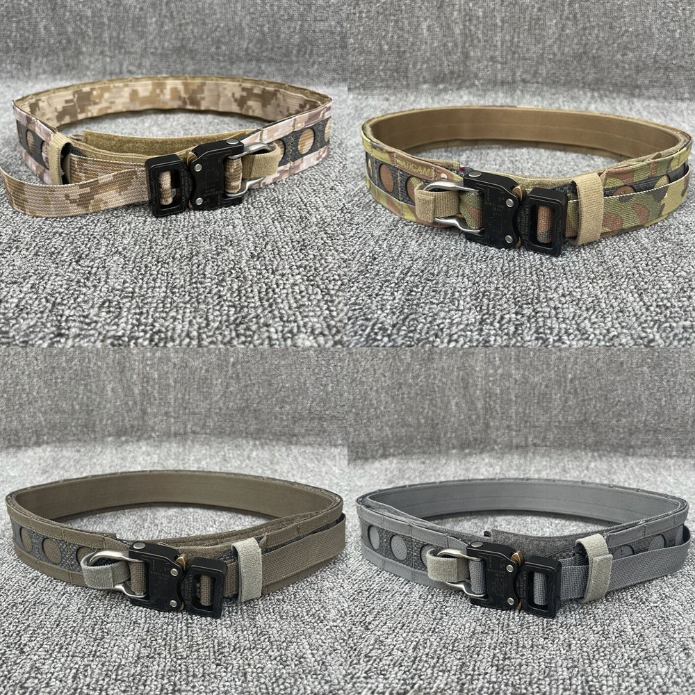 Tactical Hunting Molle Double Layer Belt Duty Belt