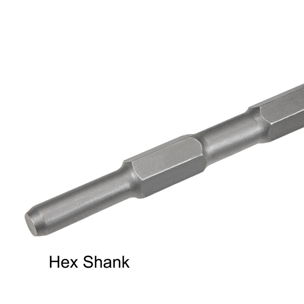 Cranked Drill Chisels 50mm Masonry Chisel Bit Hex Shank Jack Hammer Remove Scale