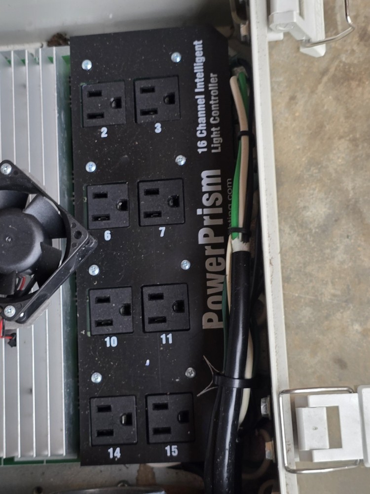 Animated Lighting Halloween Control Panel Electric Halloween Untested Parts