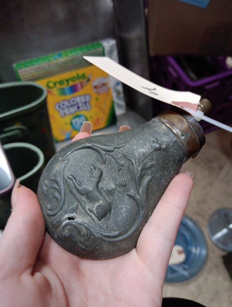 Small Vintage Powder Horn