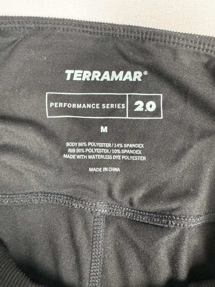 Terramar 2.0 Cloud Nine Midweight Performance Base Layer Leggings Women’s M Blk