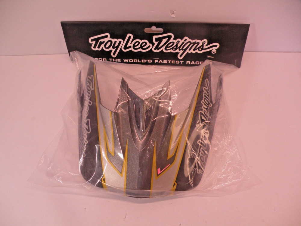 Troy Lee Designs TLD D3 Helmet Replacement Visor Peak Cadence Grey