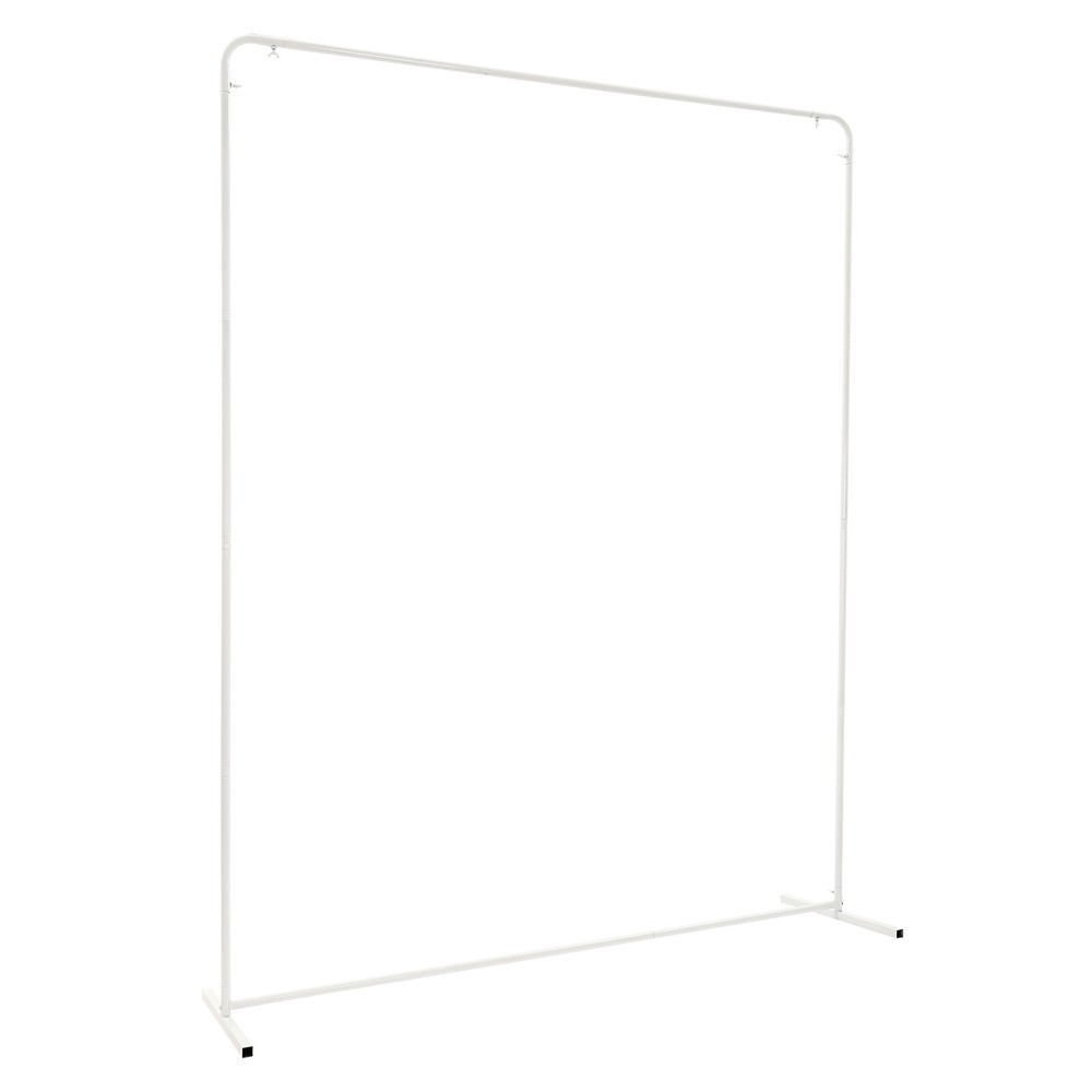 1.5*2m Wedding Backdrop Stand White, Pink Frame for Ceremony Decorations