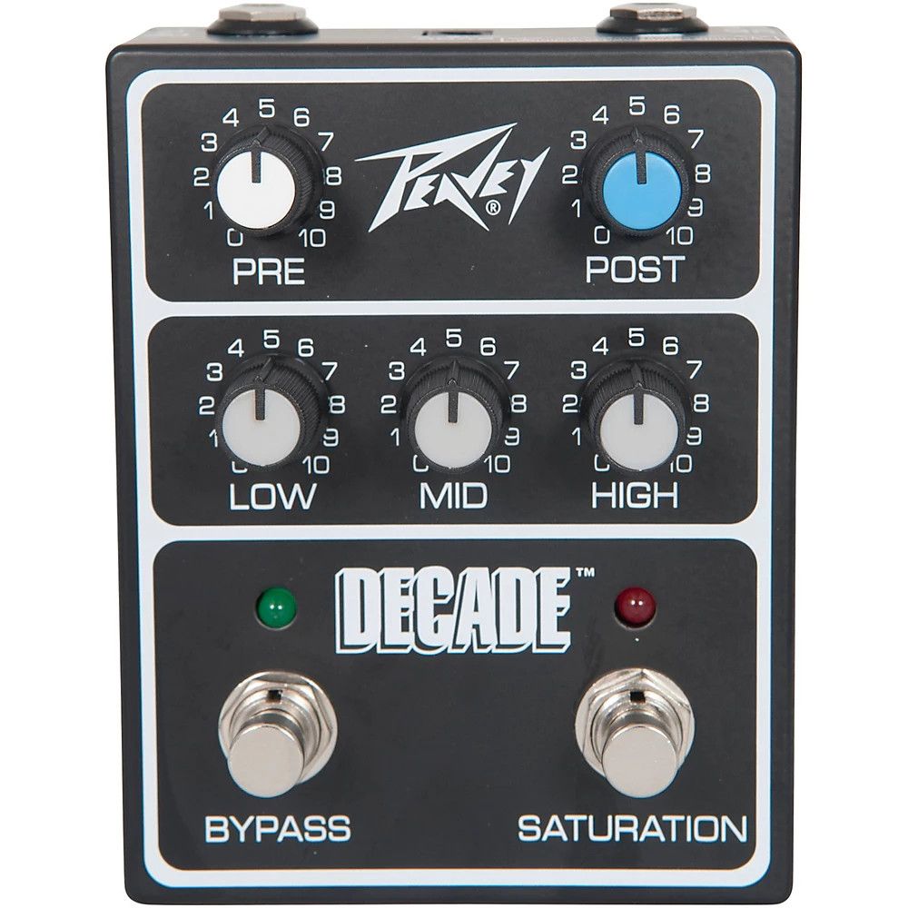 Peavey Decade Preamp Pedal Black