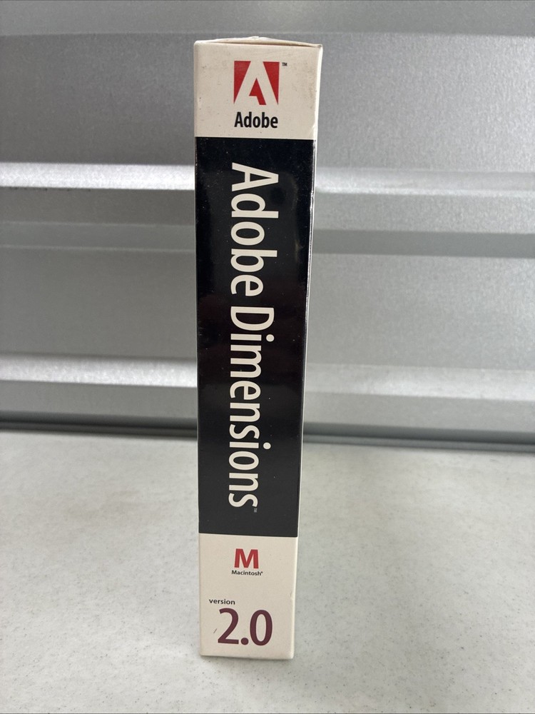 Adobe Dimensions Version 2.0, Macintosh Retail version *NEW/sealed