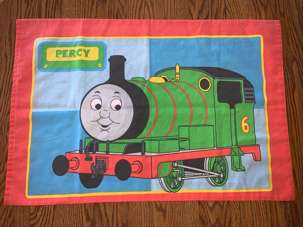Thomas The Train Lot Pillowcases Throw Blanket Flat Sheet Pre Own