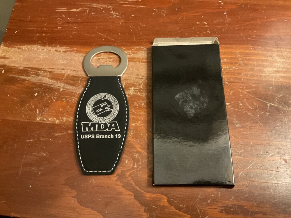 MDA Bottle Opener USPS Branch 19 - Magnetic