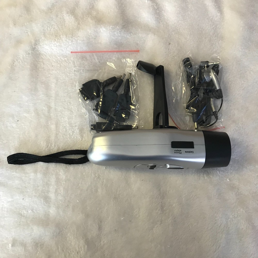 avon hand crank multi task tool - 2007 - voltage output 6v