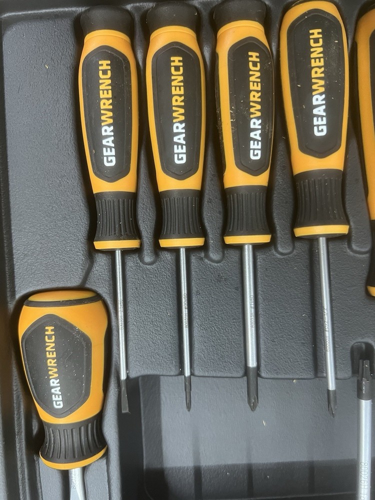 20 Pcs GearWrench Master Dual Material Multi-Purpose Screwdriver Set