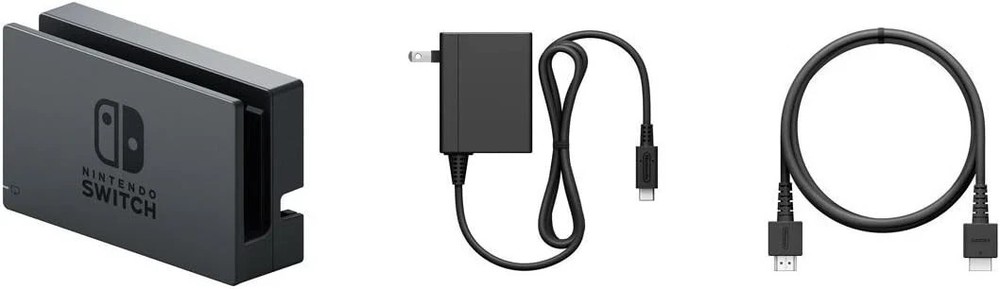 Nintendo Switch OEM Docking Station Bundle AC Adapter + HDMI + Charging Dock