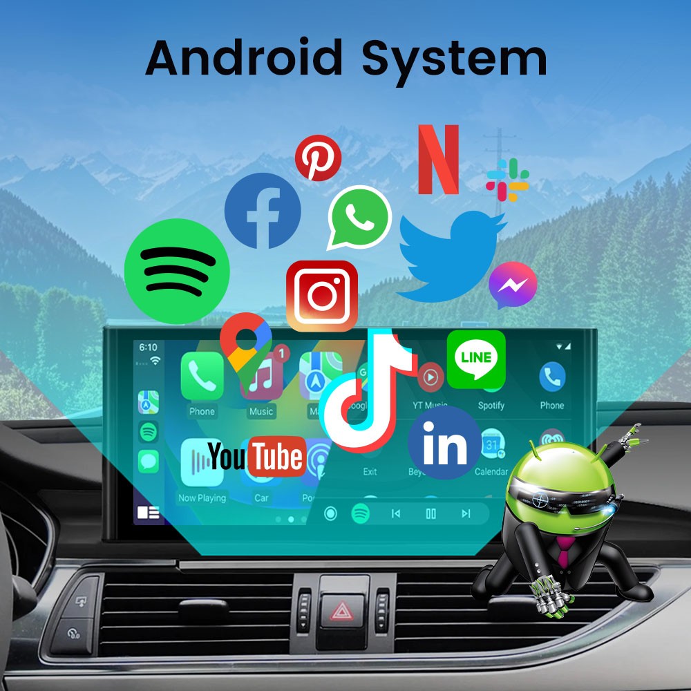 12.3" Android Car Stereo Radio for Benz E 2014-2015 GPS Navigation 4G