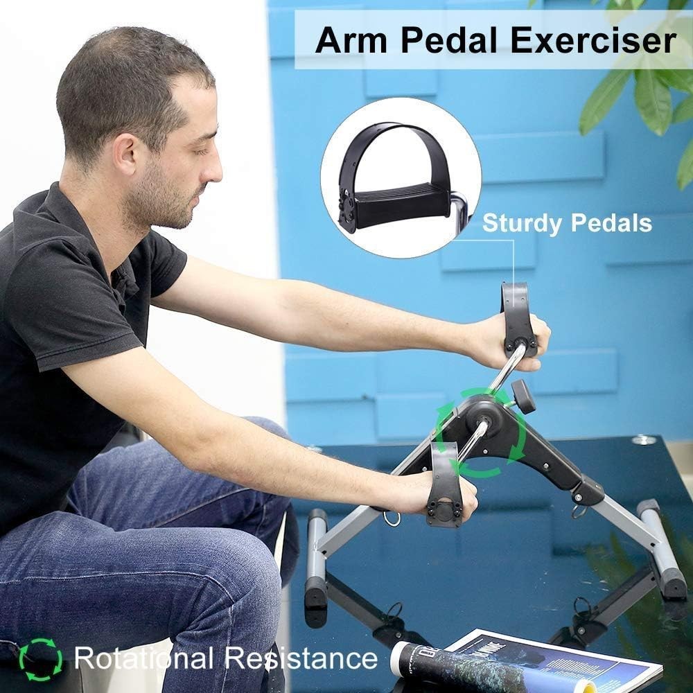 Compact Multi-Function Exercise Bike with Adjustable Resistance for Home Use