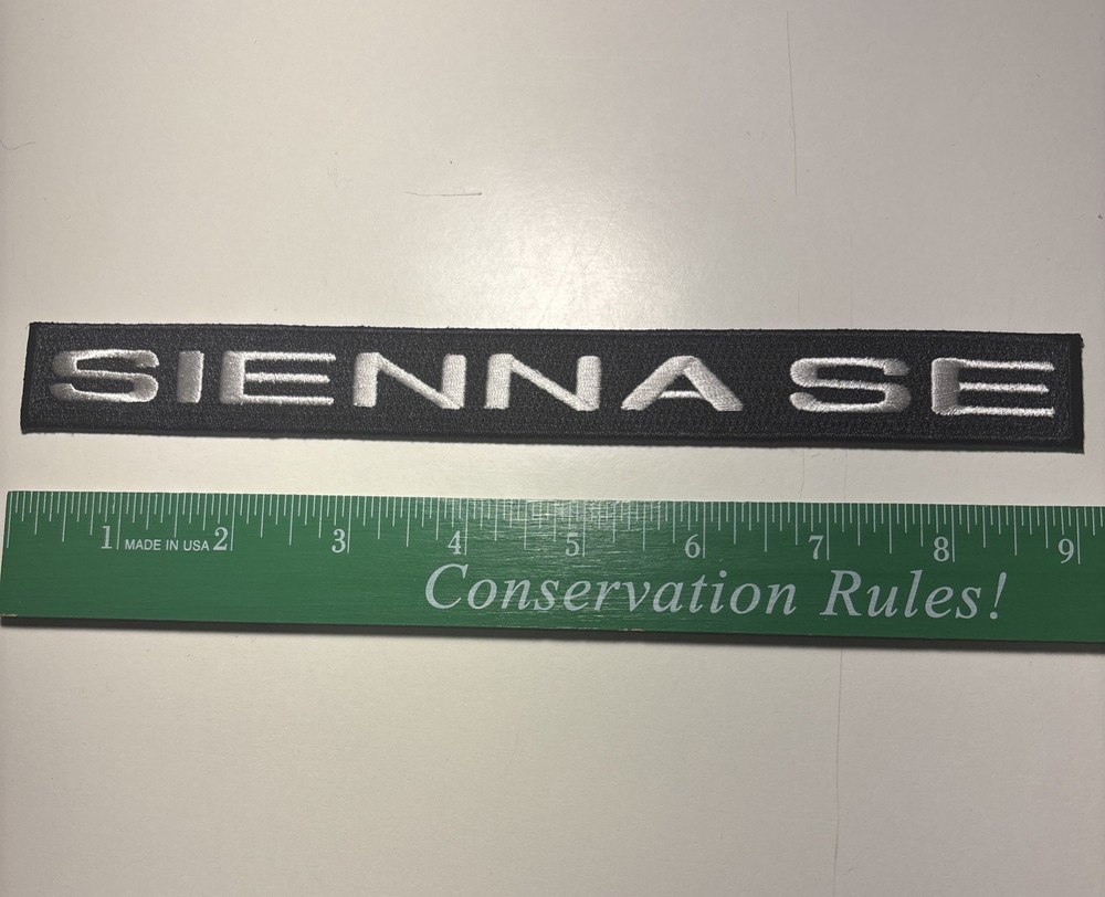 Toyota Sienna SE Embroidered Patch