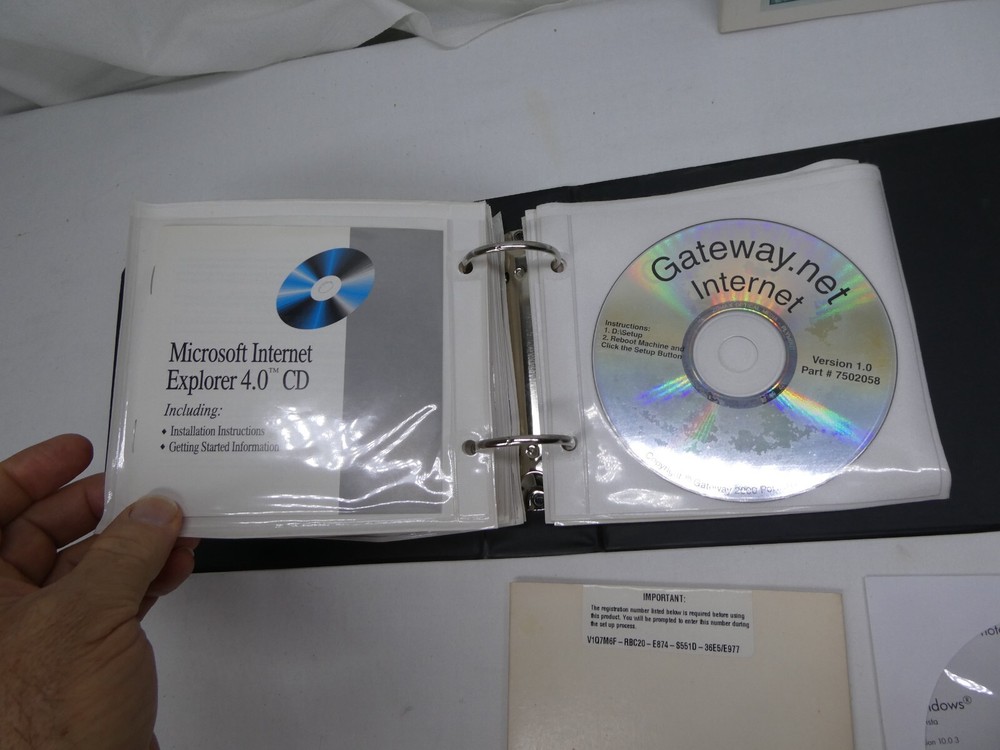 software lot windows 95 gateway folder Untested