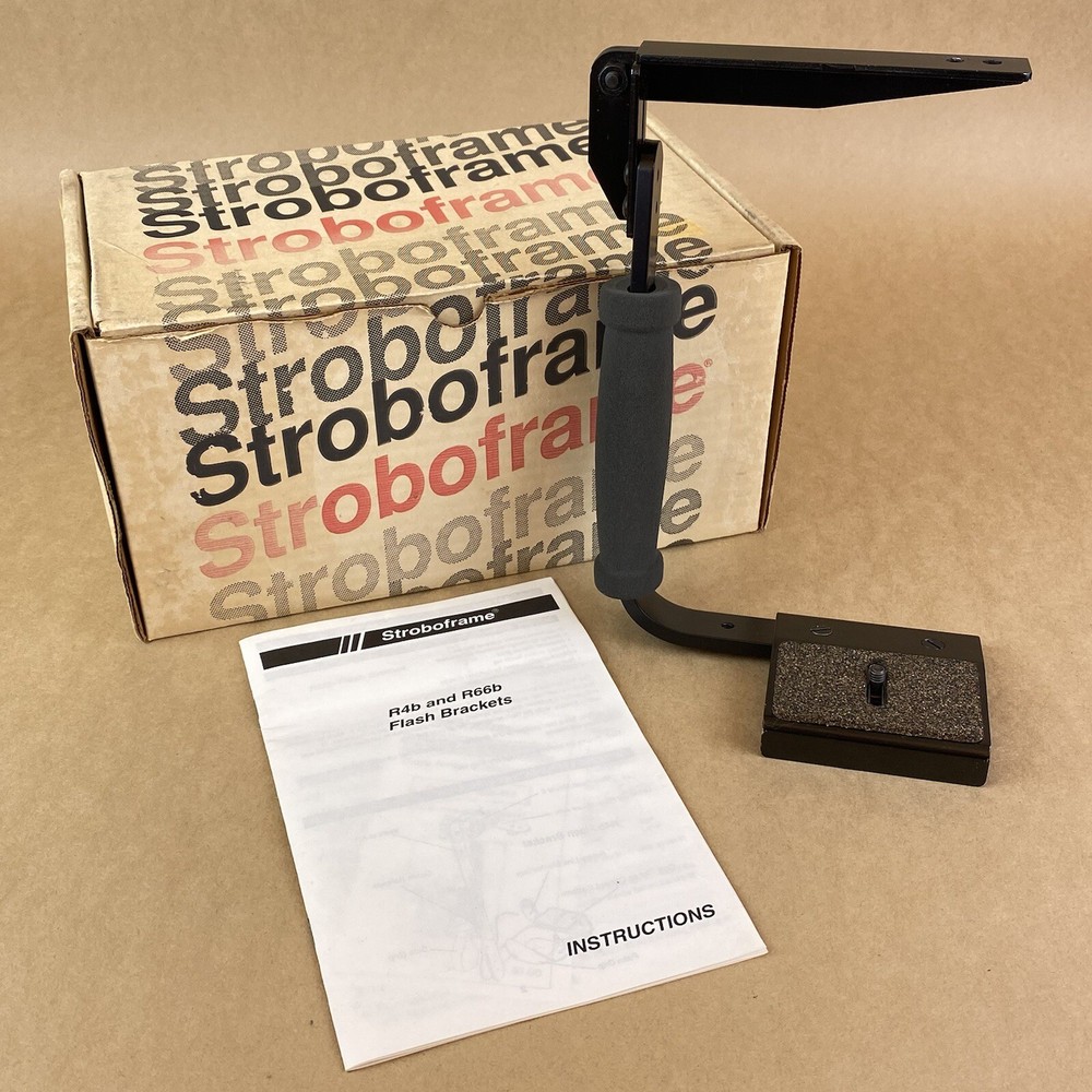 Stroboframe R4B Flash Bracket W/ Box - INCOMPLETE