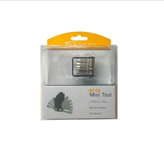 New Serfas ST-12 13 Function Mini Tool 82 Grams Screwdriver Hex Key T25 T30