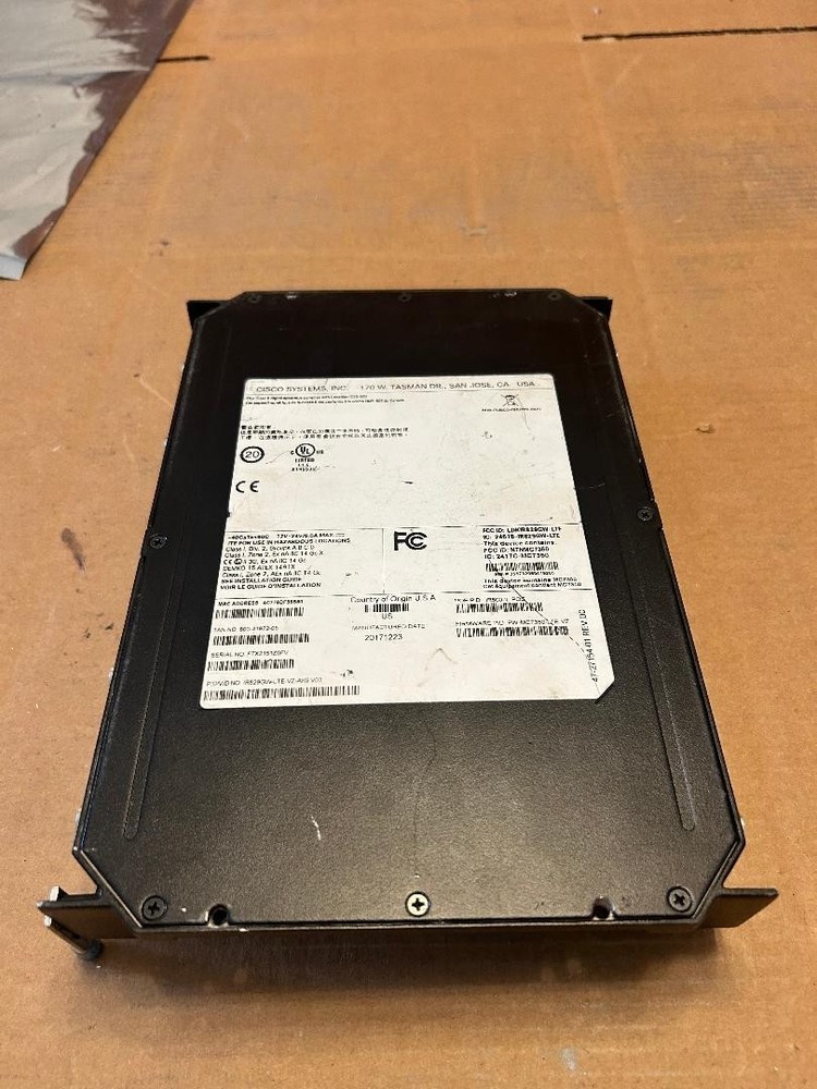 Cisco IR829GW-LTE Ruggedized Secure Multimode 4G LTE Router