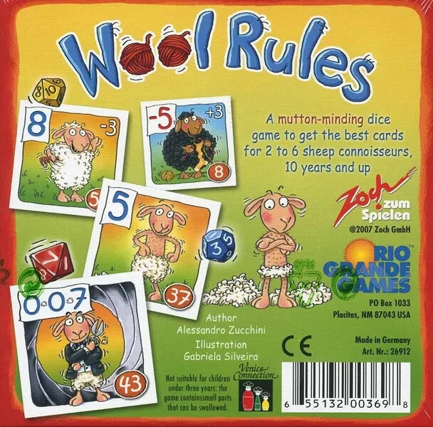 Rio Grande Games - Wool Rules (2007)