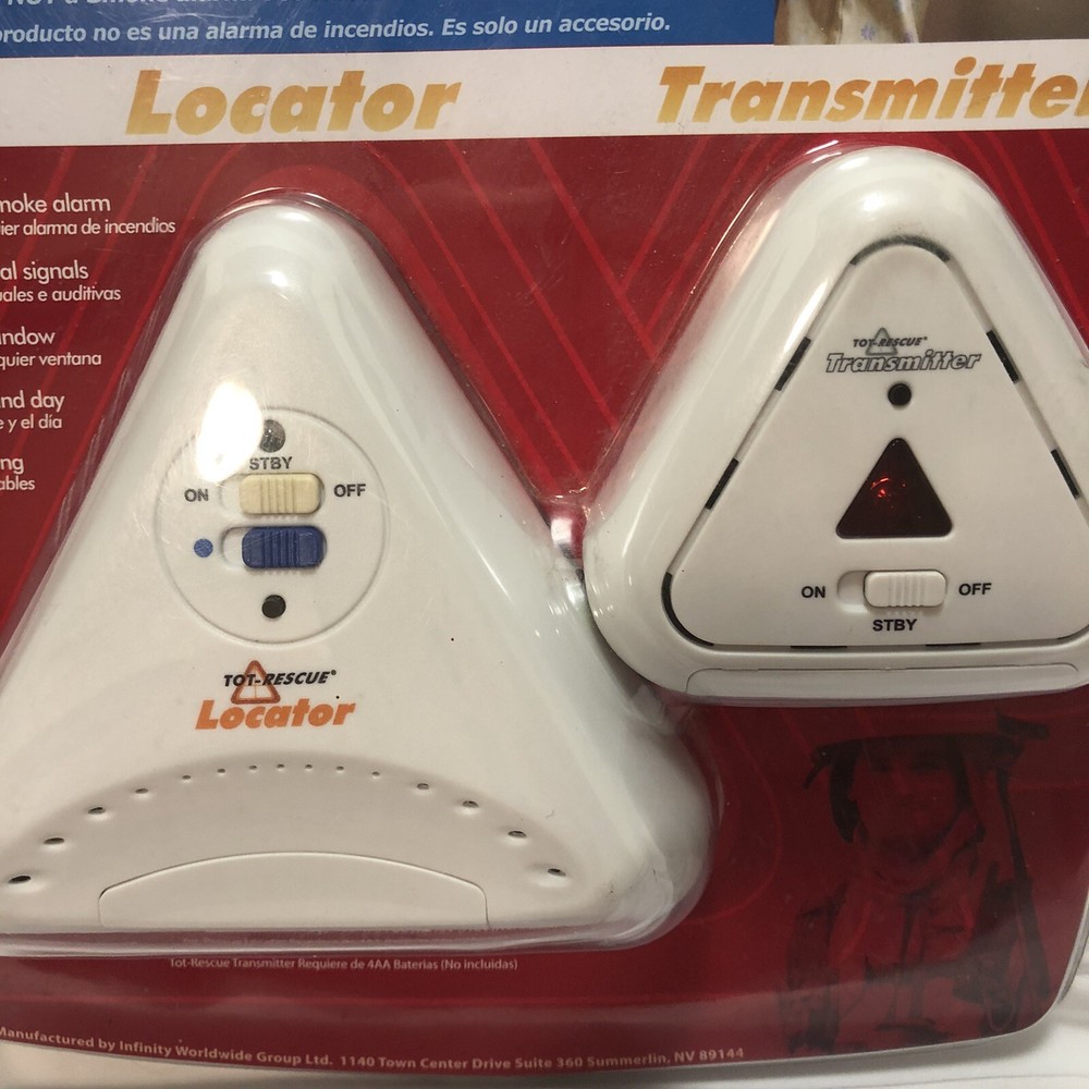 Tot -Rescue Locator and Transmitter Emergency Help Set