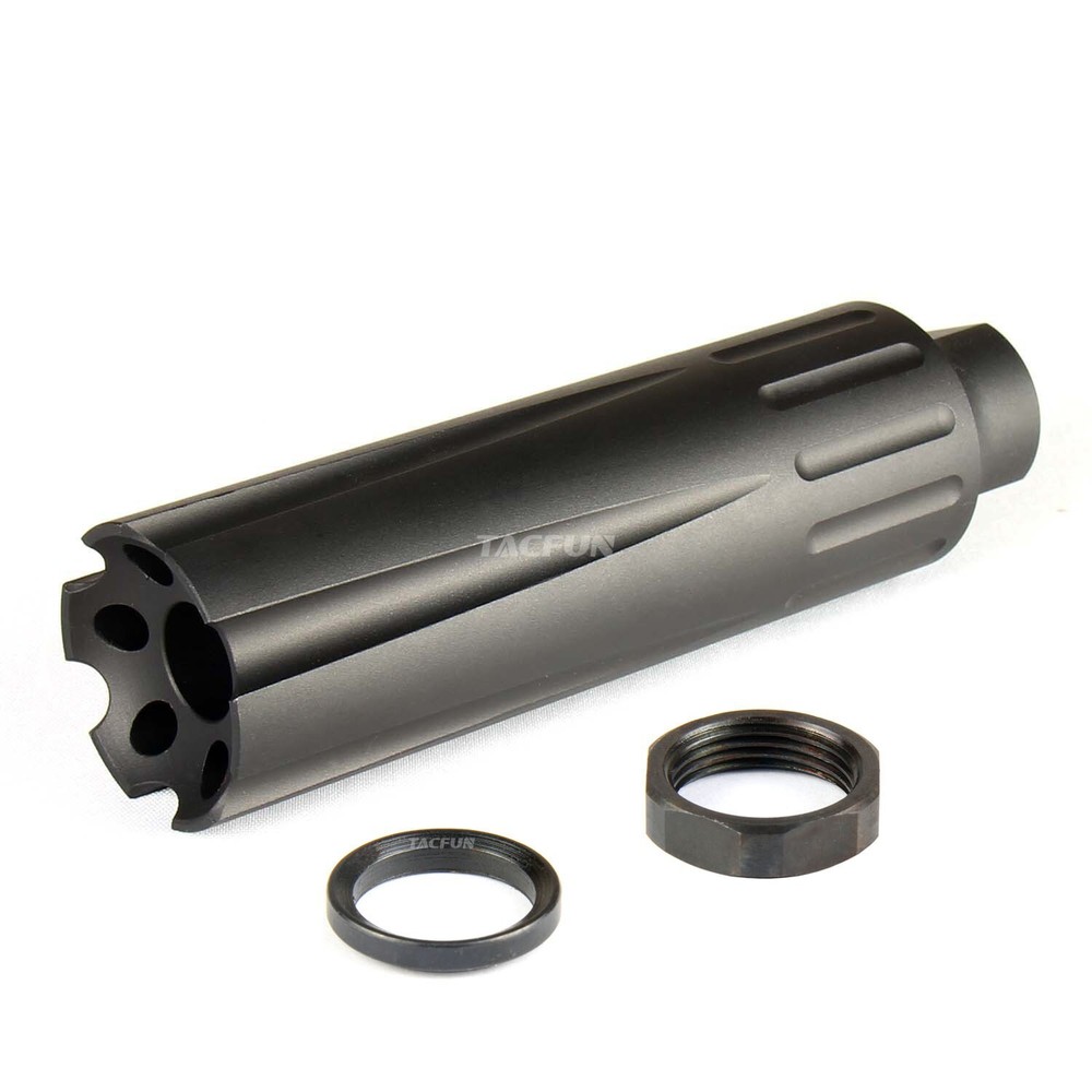 4.5" Extra Long Linear Compensator Muzzle Brake 5/8x24 TPI for 308