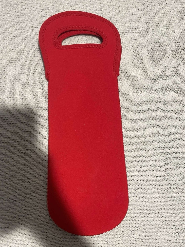 BYO Neoprene Bottle Carrier Red 14”