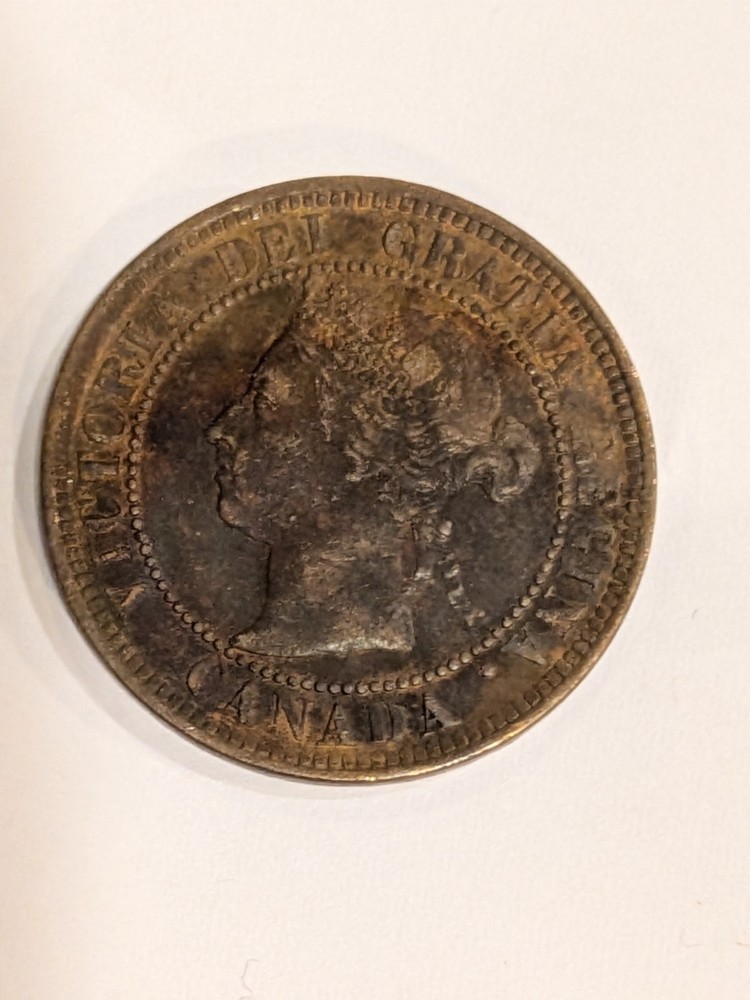 1886 Canada Large Cent