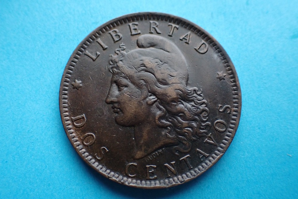 Argentina, Dos Centavo 1892, see images.