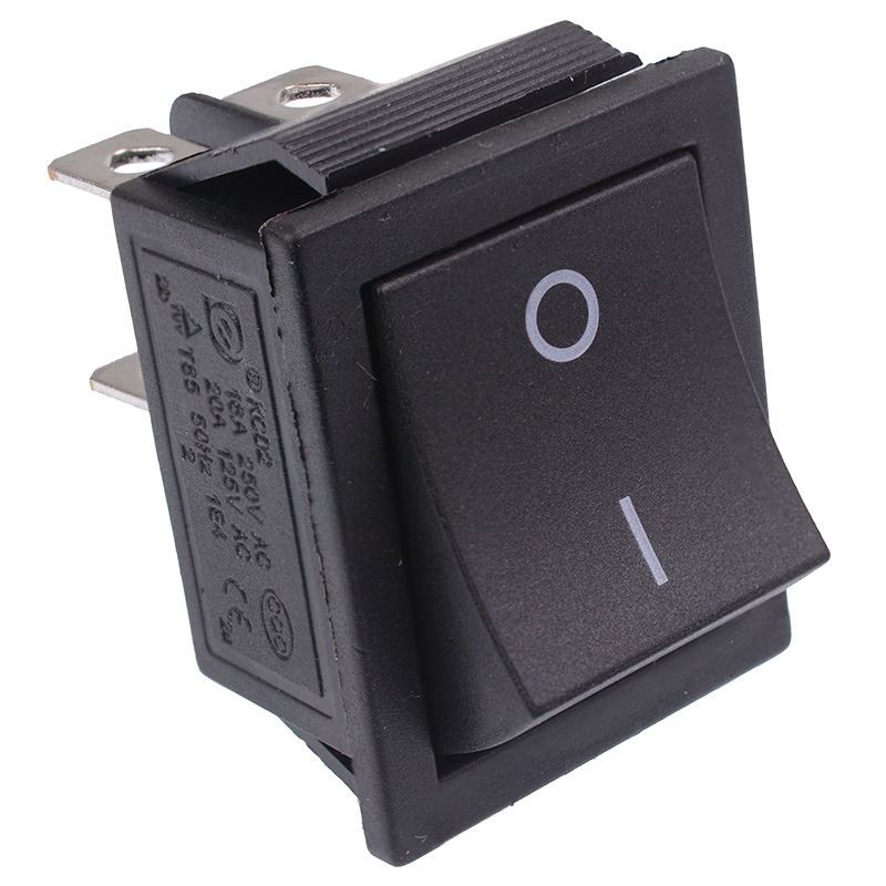 Off(On) Momentary Rectangle Rocker Switch DPST