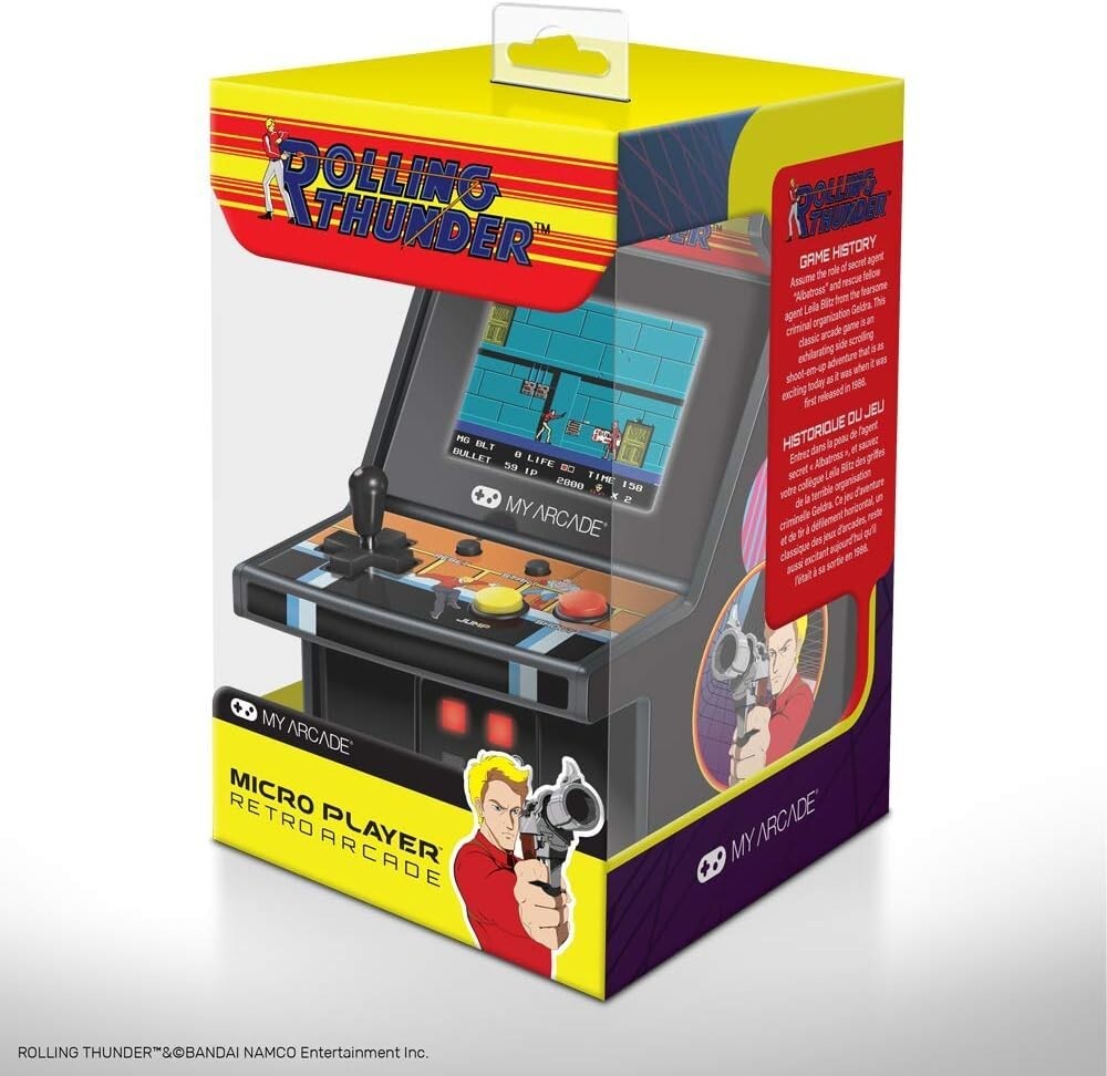 dreamGEAR Retro arcade Rolling Thunder