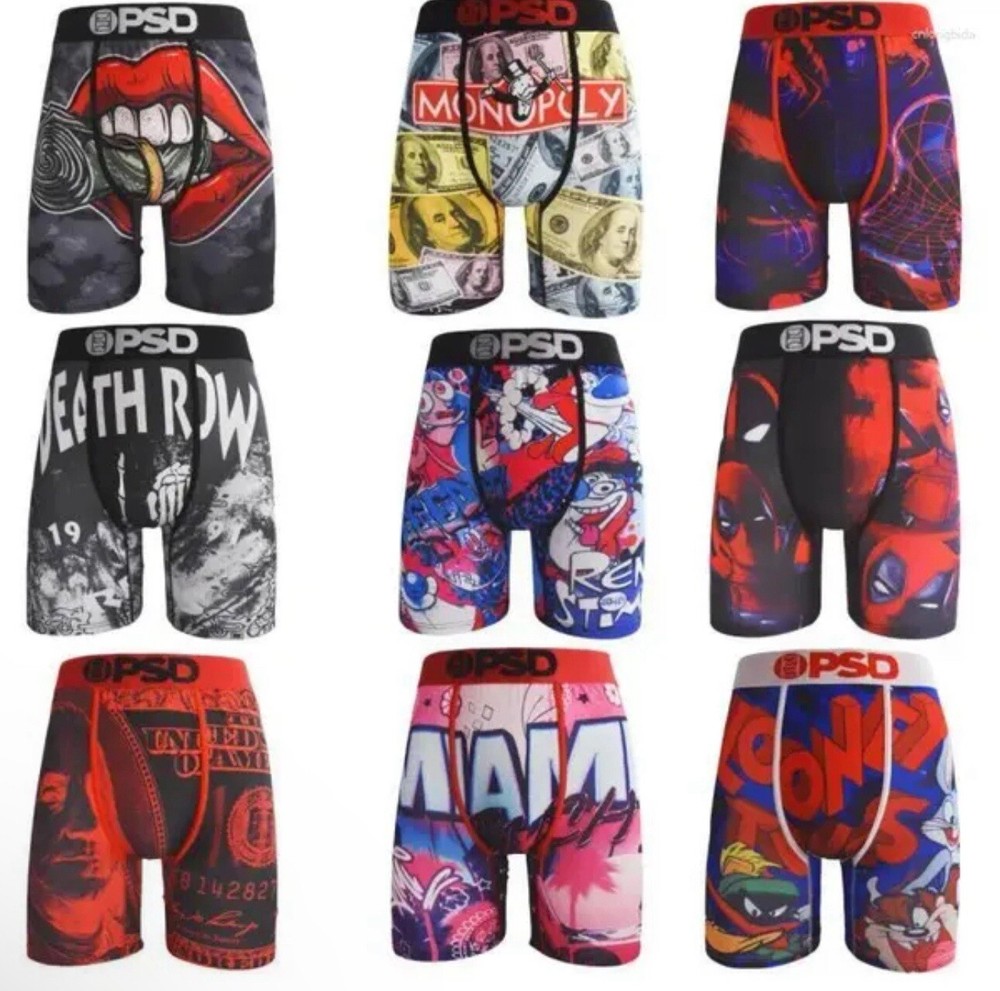 Underpants Men Print Boxershorts
