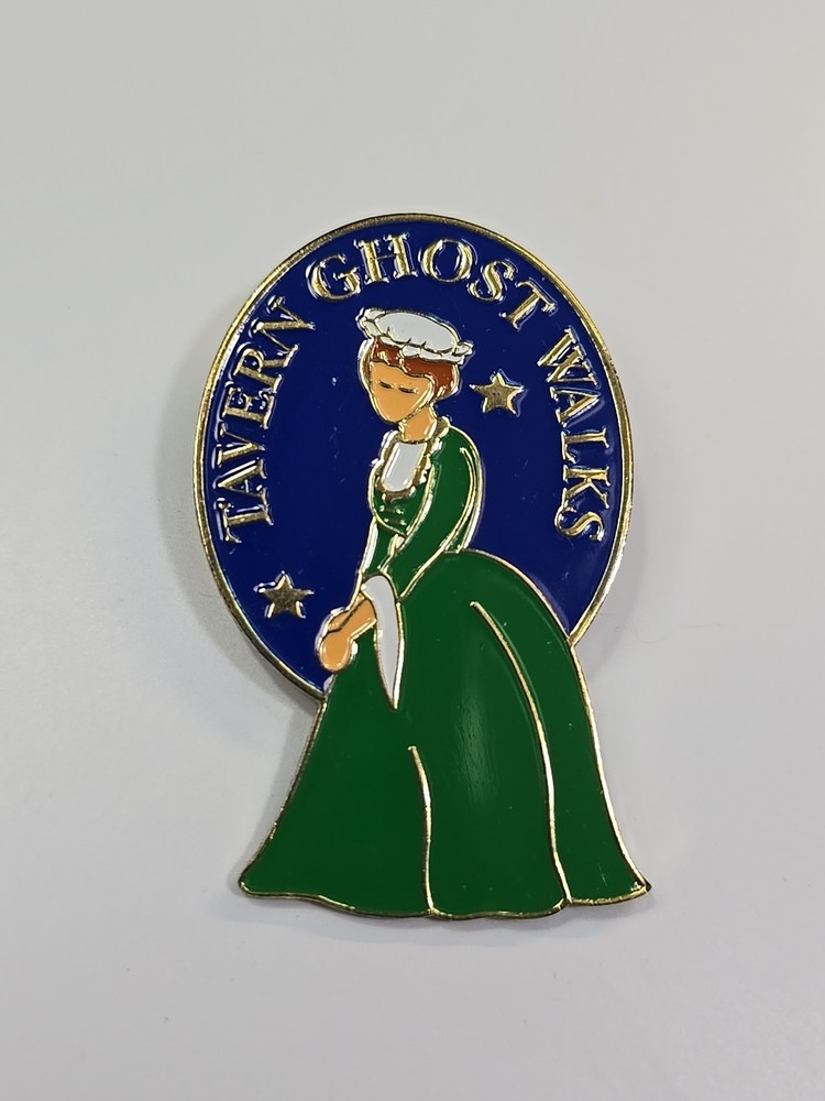 Tavern Ghost Walks Lapel Pin Large Size