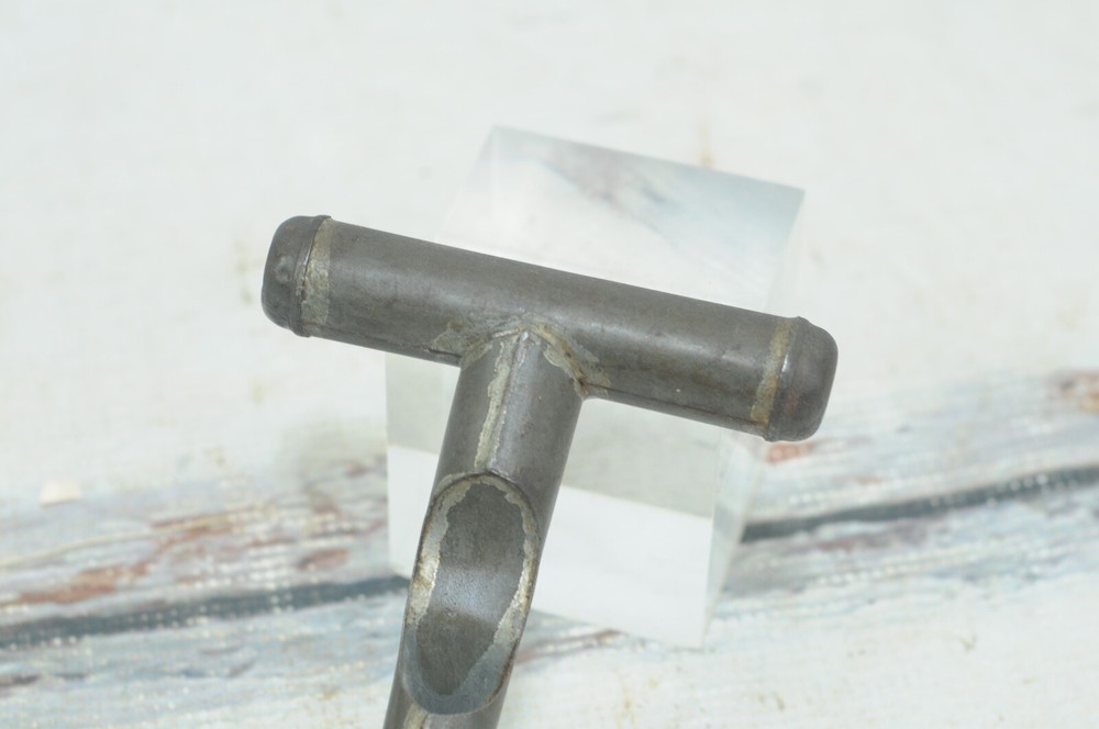 Antique . Soldered Tin Apple Corer Grapefruit Corer Primitive Kitchen Tool Gadge