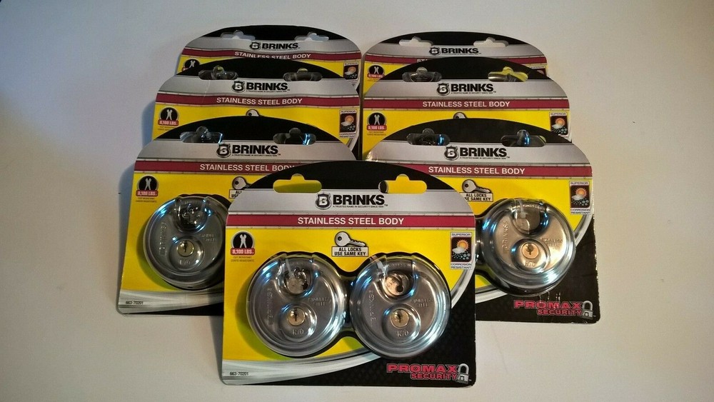 BRINKS BRAND DISC LOCK BUNDLE