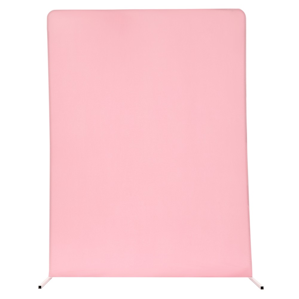 1.5*2m Wedding Backdrop Stand White, Pink Frame for Ceremony Decorations