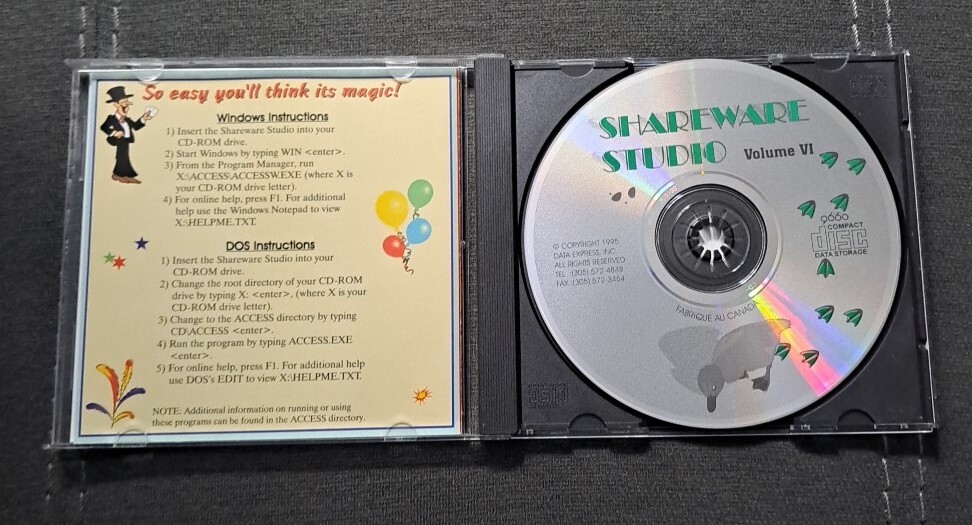 Shareware Studio Volume VI 1995