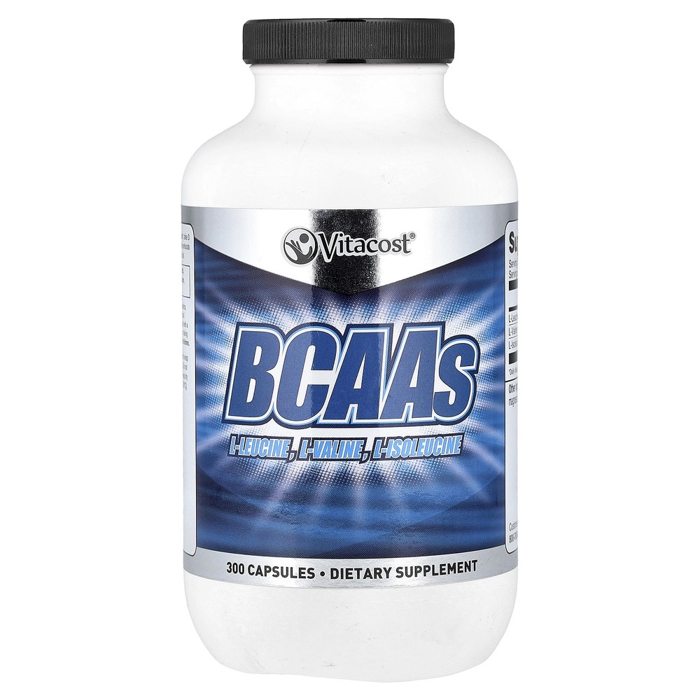 BCAAs, 300 Capsules