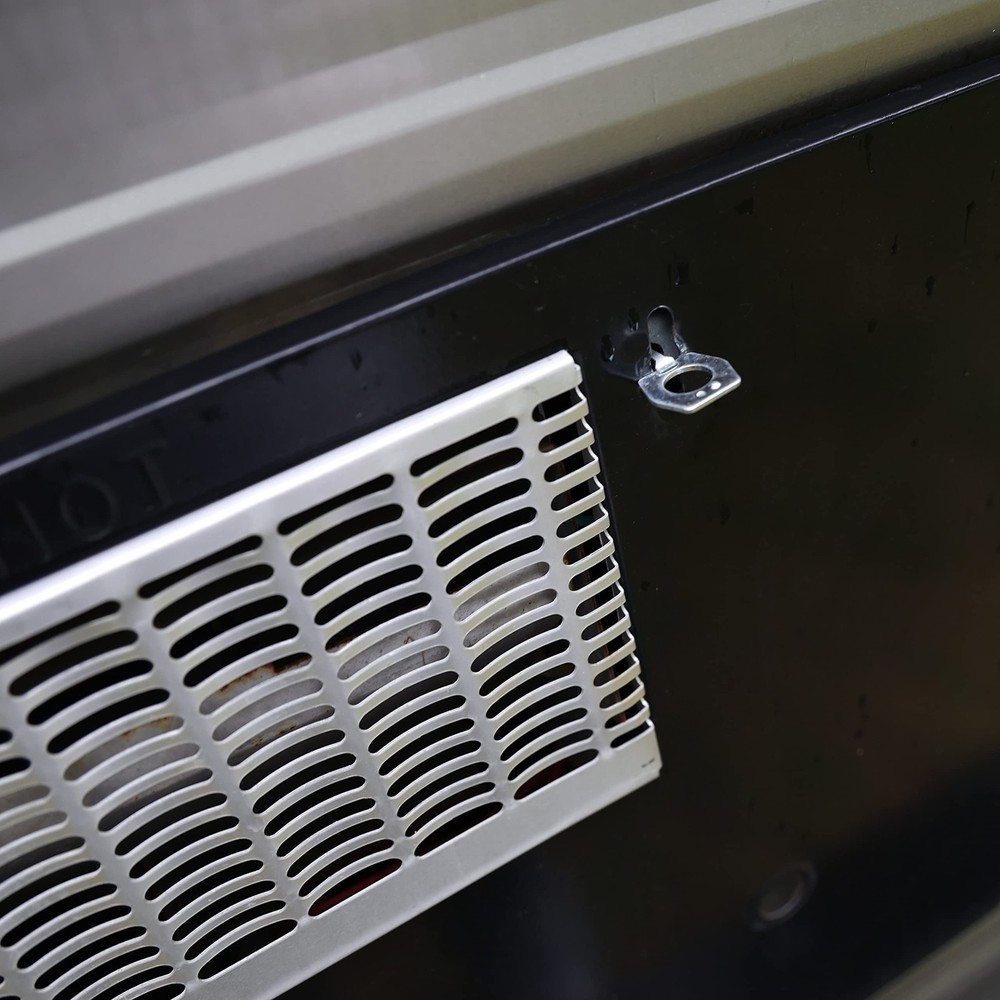 RVMATE RV Water Heater Cover Latch 2 Pack WATER HEATER CAM LOCK, Silver