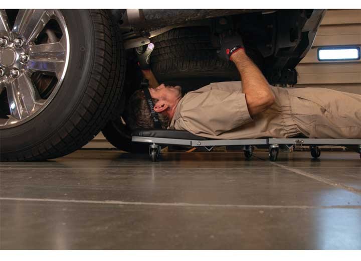 Performance Tool W85018 2-In-1 Z-Frame Folding Creeper, 40", Black