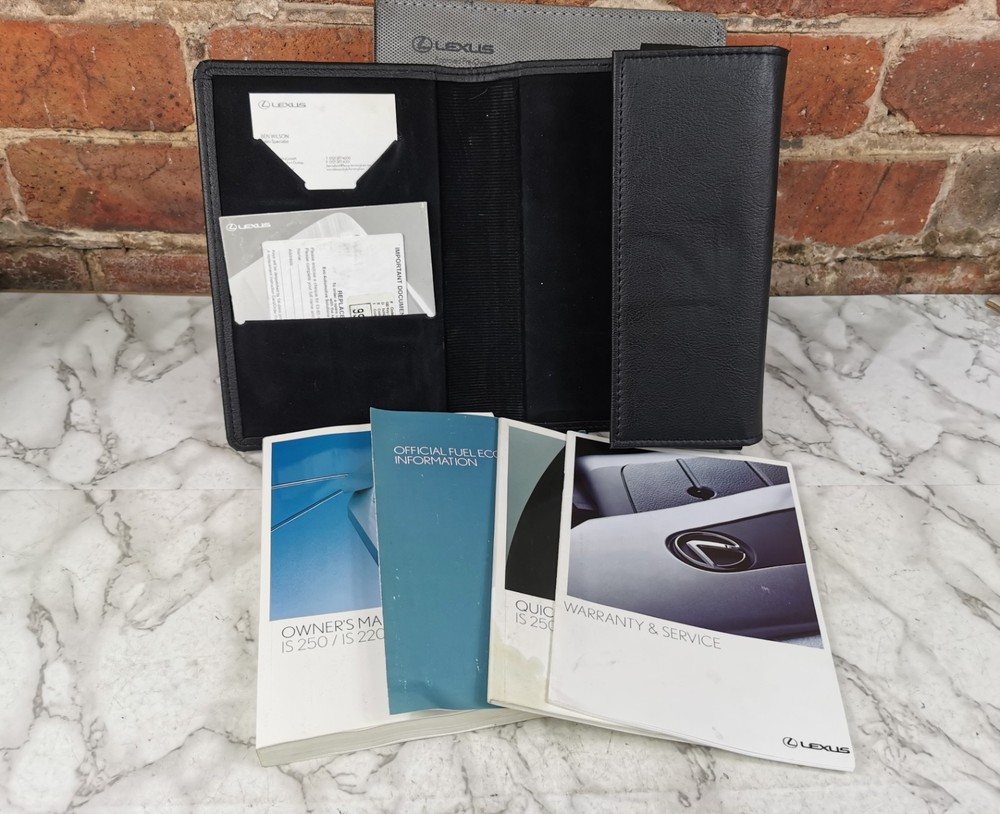 2007 LEXUS IS OWNERS MANUAL
