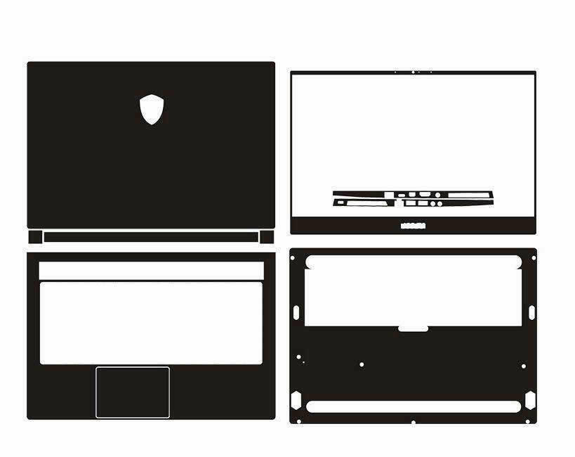 Laptop Sticker Skin Protector Guard For MSI GS65
