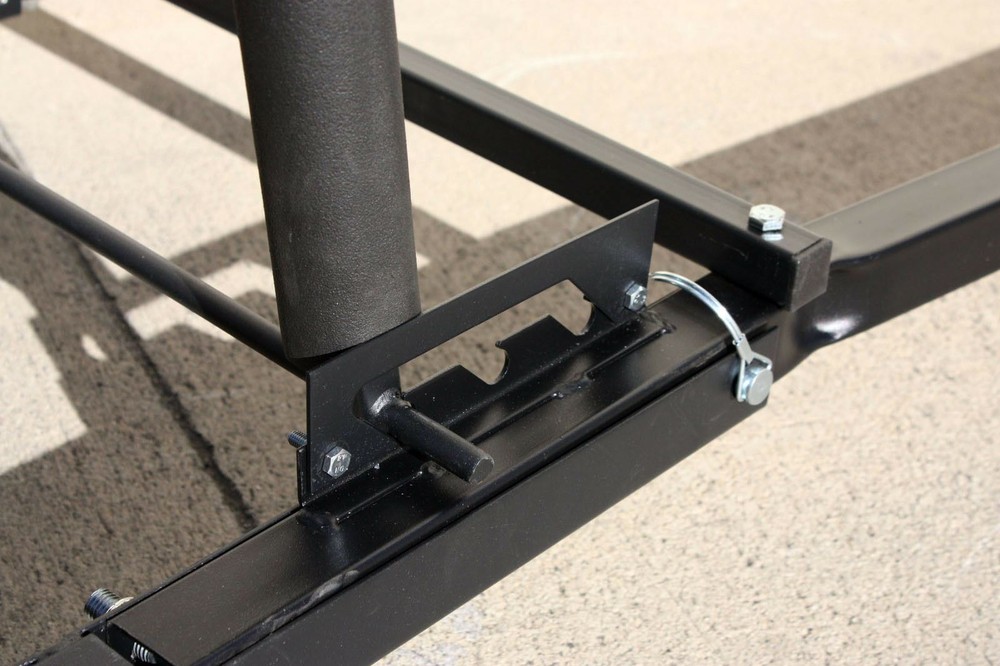 Engine Access Foldable Topside Creeper With Adjustable Height & Padded Deck