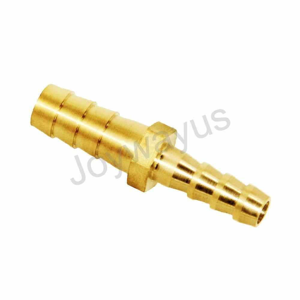 Reducer 5/32"to 5/16"Barb Fitting Reducing Splicer, Hex Union Brass Fitting