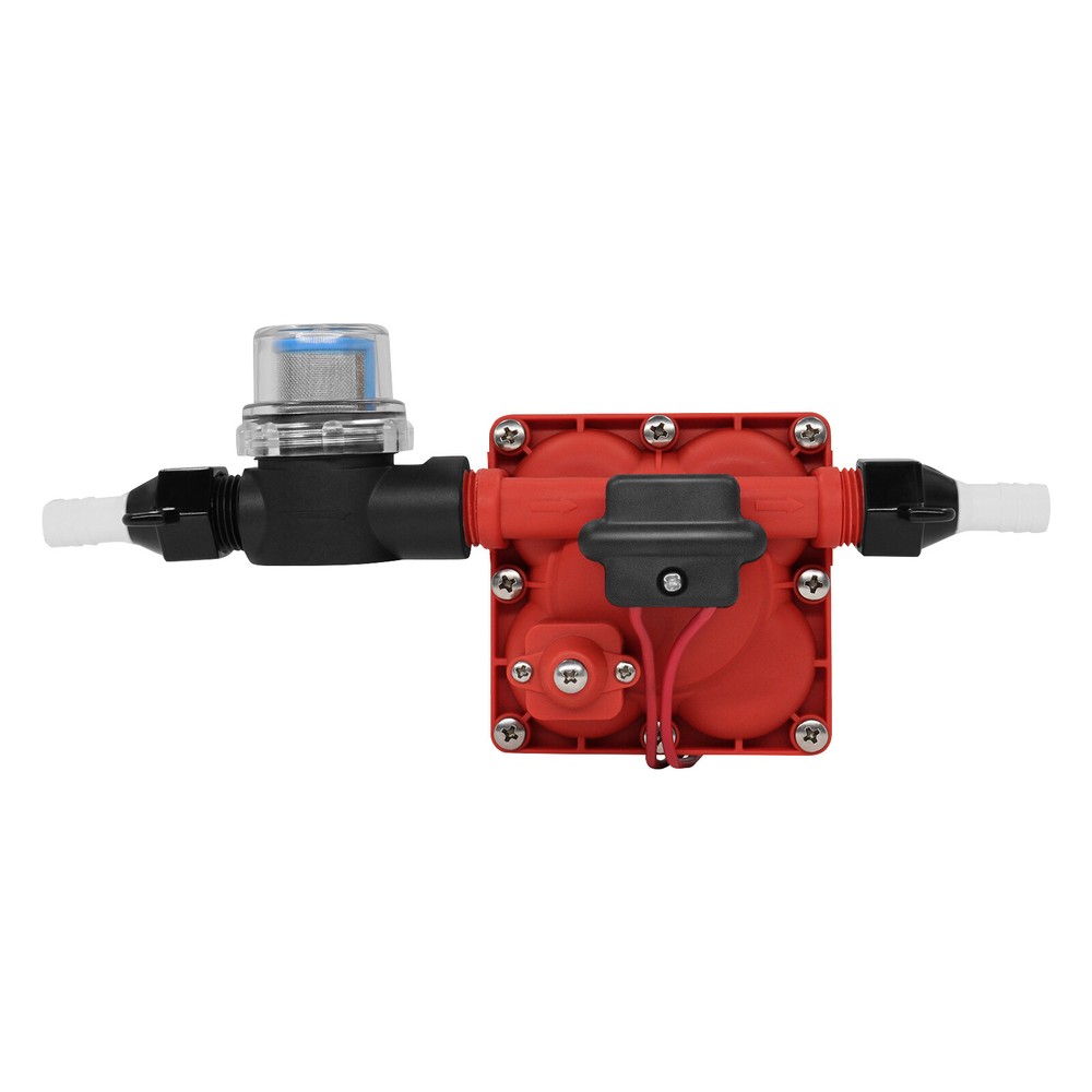 12V Water Pump Self-Priming Pressure Diaphragm Pump 70 PSI 6 GPM For Boat RV