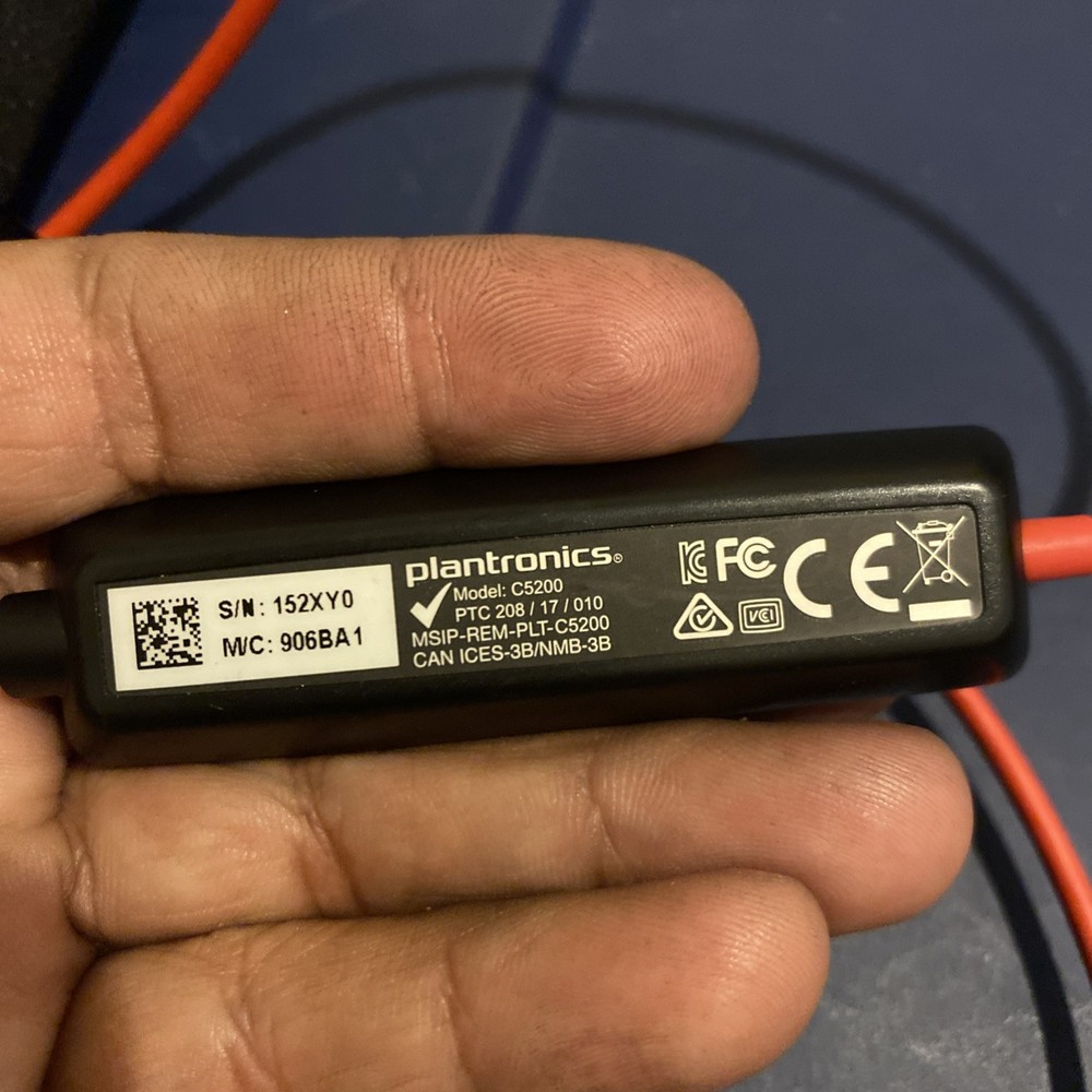 Poly Blackwire 5220 Wired Headset - C5200